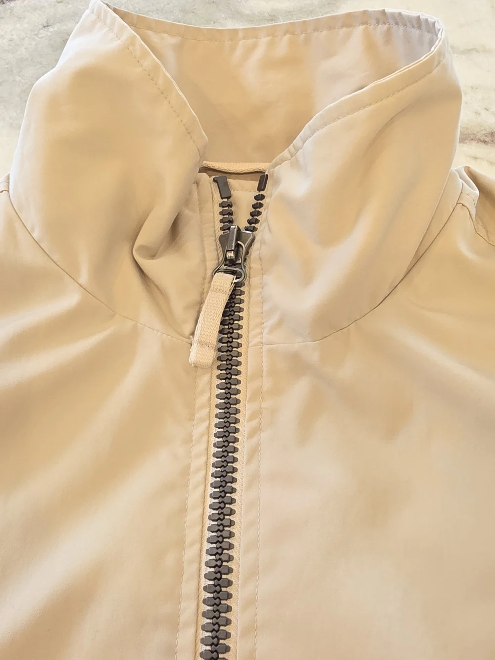 Polo by Ralph Lauren Beige Lightweight Zip-Up Jacket
